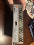 Mean Well S-150-5 Switching Power Supply 120/240, 30A Output, Used. Fixed Price $7.77.