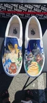Star Wars Shoes Hand Painted-mens Size 14. Fixed Price $100.00.
