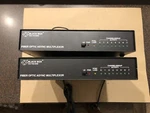 Black Box Fiber Optic Lot (2) MX512A-ST, LH1706A-ST, LB8415A Async Multiplexor. Fixed Price $999.00.