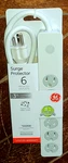 Surge Protector W/6 Protected Outlets & 3' Cord #14089. Fixed Price $15.99.