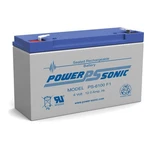 Power-sonic PS-6100 6V 12AH F1 Rechargeable Battery. Fixed Price $24.99.