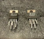 Qty 60+ Of National Semi LM383 TO220 7W Audio Power Amplifier Nos Usa. Fixed Price $99.00.