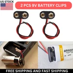 2 Pack (9 Volt) Battery Connector Snap Clip Lead Holder Type Wire. Fixed Price $5.63.