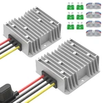 2-PACK 240W 20A Step Down Converter Dc 17-55V 12V Buck Regulator Golf Cart. Fixed Price $27.50.