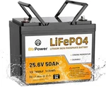 24V 50AH LIFEPO4 Lithium Battery Pack For Rv Trolling Motor Marine Solar System. Fixed Price $179.00.