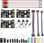 Arduino MB102 Breadboard Power Supply Module 3.3V 5V 9V Battery Clip Alligator. Fixed Price $15.74.