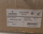 Solahd Sdn 10-24-100C Din Rail Power Supply 24V 10A 240W 100-240VAC. Fixed Price $324.50.