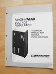 Marathon Magnamax Voltage Regulator Manual Models PM100, PM200. Fixed Price $19.49.