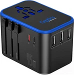 Ceptics Worldwide Travel Adapter (11-KU): 45W Pd, Type G Outlets. Fixed Price $21.00.