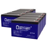 Mighty Max 12V 7AH Gel F1 Replaces Panasonic LC-R127P1, LC-R127R2PG1 8 Pack. Fixed Price $149.99.