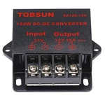 Dc 24V 12V 10A Step Down Converter, 120W Power Buck Voltage Regulator Red. Fixed Price $13.82.
