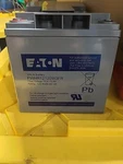 Eaton Vrla Battery PWHR12120W3FR 12V. Fixed Price $135.00.