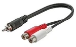 Steren 255-010 Y 2-RCA Jacks To Pi 6 Inch. Fixed Price $7.99.