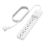 Belkin BE10600006R Surge Protector 6FT Outlets Brand New (white) 1080 Joules. Fixed Price $19.98.