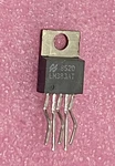 National LM383AT Audio Amplifier Watt 5 Pin TO-220. Fixed Price $5.95.