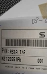 RS1A Taiwan Semiconductor / Tape Reel 50V Smd Diode DO214AC 50PCS. Fixed Price $9.18.