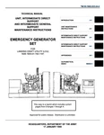 321 Page Cummins 4BT3.9CC Cyl Emergency Generator Manual On Data Cd. Fixed Price $12.99.