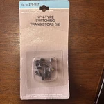 Archer 276-1617 Npn Type Switching Transistors (15). Fixed Price $7.00.