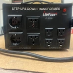 Litefuze LT-5000 5000W Heavy Duty Voltage Converter Tested. Fixed Price $170.99.