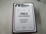 Omega Dc/dc Converter, 12VDC Input, 5VDC Output 2000MA, PSD-5 New Unused Surplus. Fixed Price $75.00.