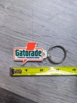 Vintage Gatorade Promotional Key Ring Chain Lightning Bolt Rubber Obo. Fixed Price $14.49.