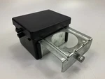 Curt 52029 5" X 3-1/4" 3-7/8" Lockable Breakaway Battery Case, Metal Bracket. Fixed Price $10.95.