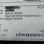 5 Pcs Texas Instruments DS26LV31TM Line Driver, Quad Rohs Nopb. Fixed Price $9.95.