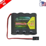 Geilienergy 1X 4.8V 2000MAH Nimh Rx Receiver Battery Pack Rc Futaba Hitec Jr. Fixed Price $9.89.