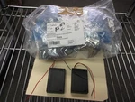 Keystone Electronics 2487 New Black Plastic Battery Holders (for 3 Aa's). Fixed Price $19.99.